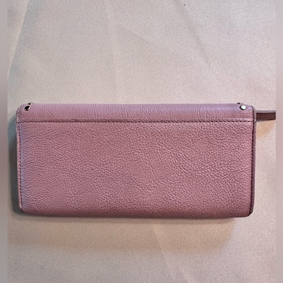 FLASH SALE! ‼️🩷 BURBERRY Blue Label Pink Soft Calf Skin Leather Wallet - Picture 3 of 9